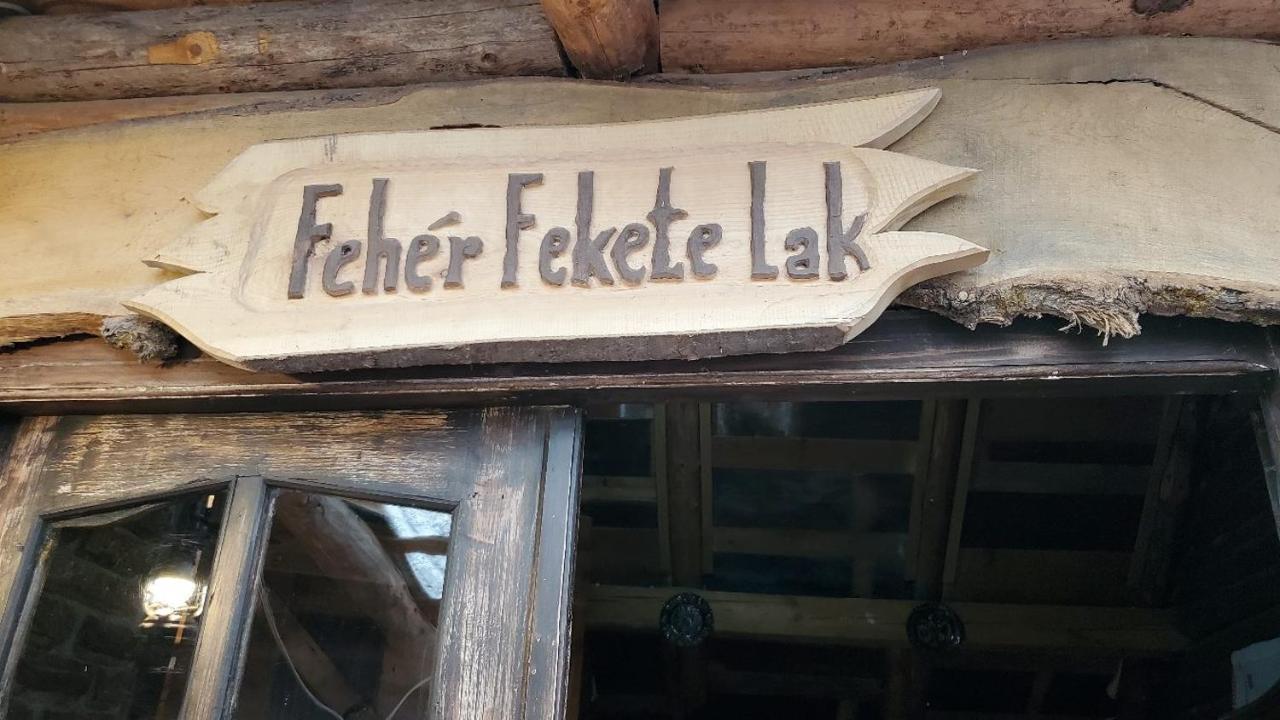 Casa Rustic Feher & Fekete Vendeghazak Sovata Bagian luar foto